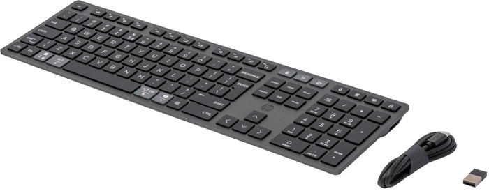 HP 720 Dual-Mode Wireless Keyboard Black QWERTY accessory