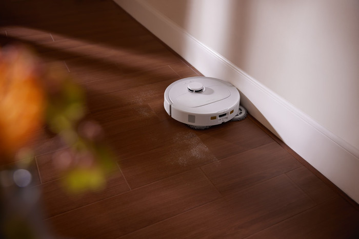 Roborock QR 598 White product in gebruik