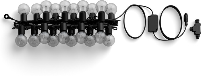 Philips Hue Festavia Globe Lichtsnoer - 14 meter - Uitbreiding + Dimmer voorkant