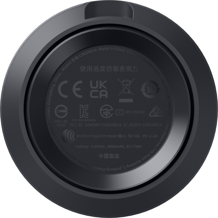 Insta360 Wave Arctic Black onderkant
