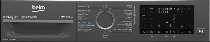 Beko BM5DFT4841A IronFinish detail