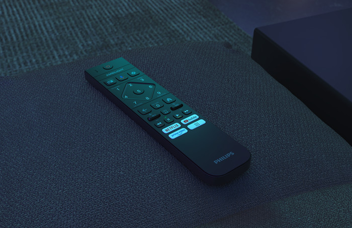 Philips Ambilight 77 inches OLED950 4K (2025) product in use