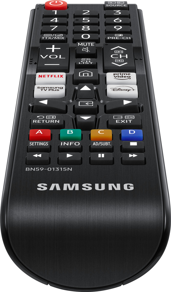 Samsung standaard afstandsbediening detail