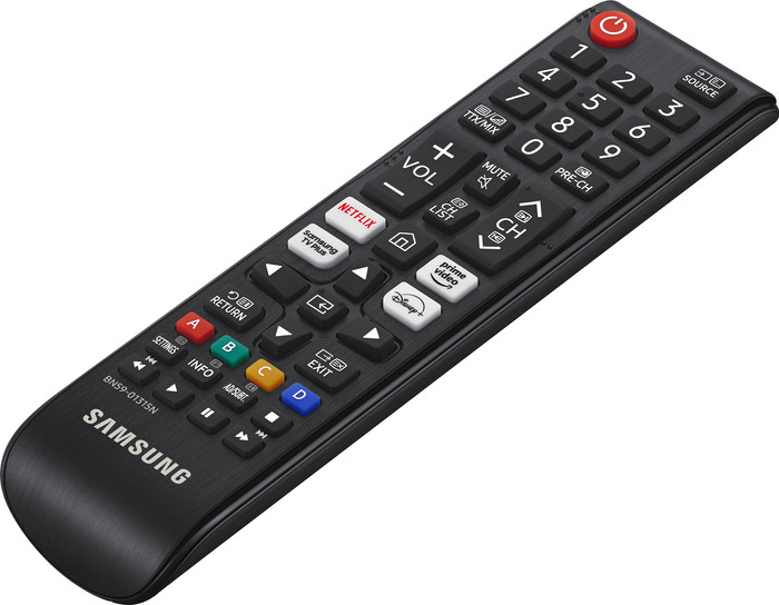 Samsung standaard afstandsbediening bovenkant