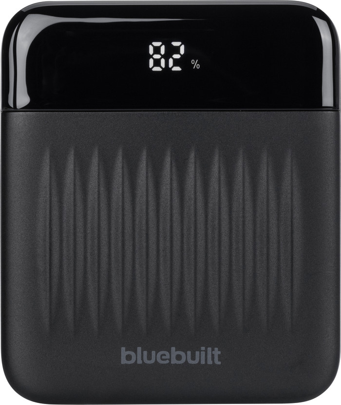 BlueBuilt Power Bank 10,000mAh with Fast Charging Black top