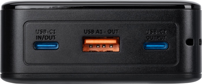 BlueBuilt Power Bank 20,000mAh with Fast Charging Black front