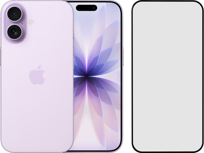 Apple iPhone 17 512GB Paars + BlueBuilt Screenprotector Glas Main Image
