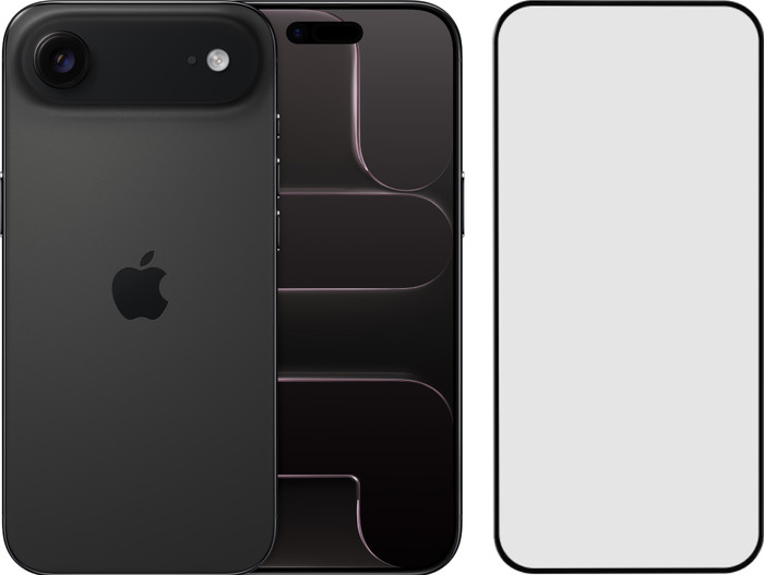 Apple iPhone Air 512GB Zwart + BlueBuilt Screenprotector Glas Main Image