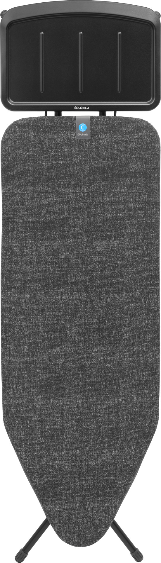 Brabantia Strijkplank C 124 x 45 cm Denim Black Stoomunithouder Main Image