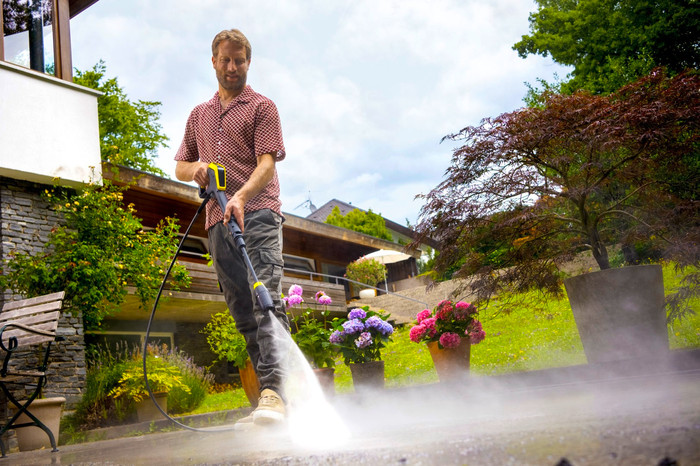 Karcher K7 Comfort Premium Connect Compleet product in gebruik