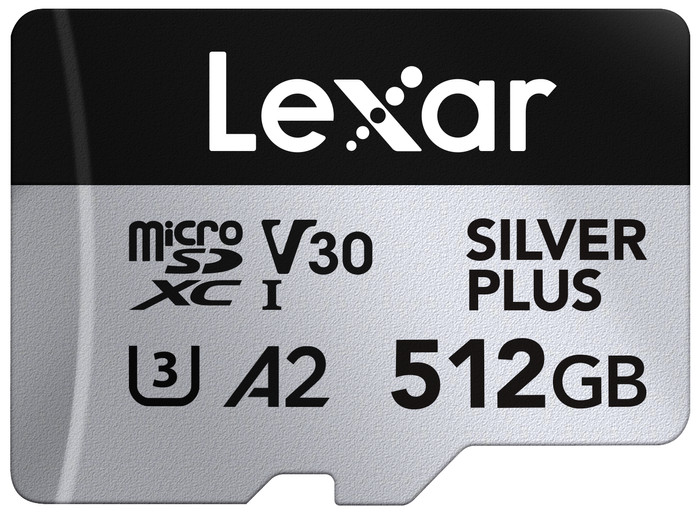 Lexar Professional MicroSDXC Silver Plus 512GB 150MB/s Main Image