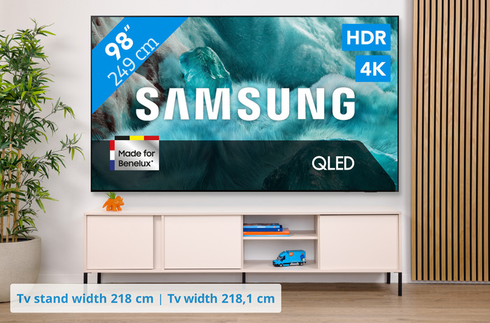Samsung 98 inches QLED Q7FA 4K (2025) visual Coolblue 1