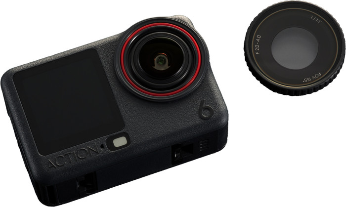 DJI Osmo Action 6 Glass Lens Cover product in gebruik