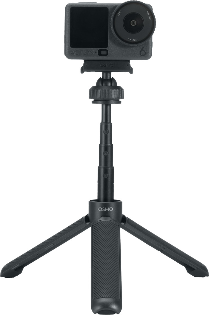 DJI Osmo Action Dual-Direction Mini Extension Rod product in gebruik