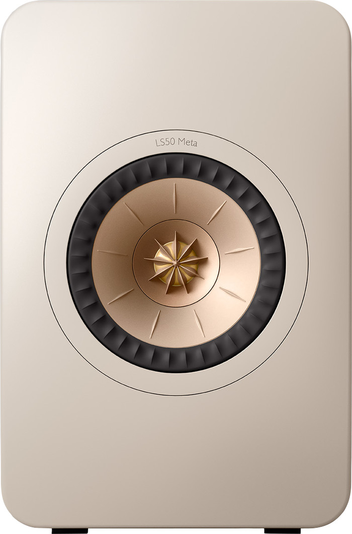 KEF LS50 META (per paar) Creme voorkant