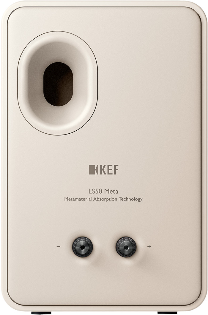 KEF LS50 META (per paar) Creme achterkant