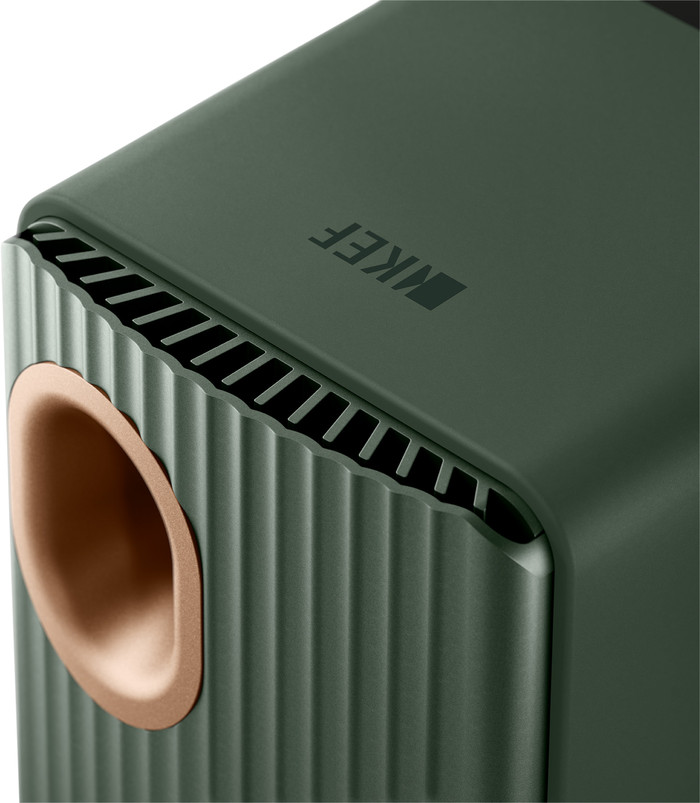 KEF LS50 Wireless II Dark Green detail