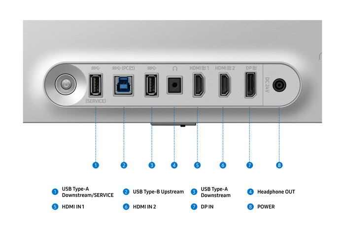 Samsung Odyssey OLED G60SF LS27FG602SUXEN detail