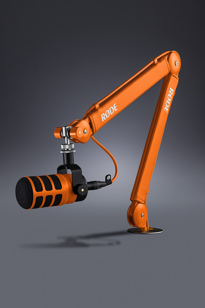 Rode PSA1+ Oranje product in gebruik