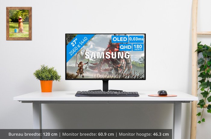 Samsung Odyssey OLED G50SF LS27FG502SUXEN visual Coolblue 1