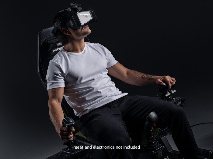 Next Level Racing HF8 PRO Haptische Feedback Gaming Pad detail