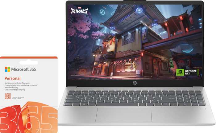 HP Pavilion SE 15-fd1951nd + Microsoft 365 Personal NL 1 jaar Main Image