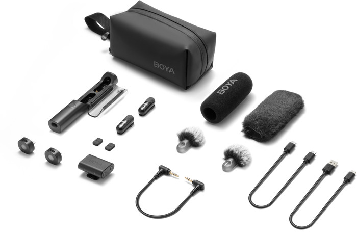 Boya Magic 02 voor Usb C, Lightning & 3,5mm accessoire