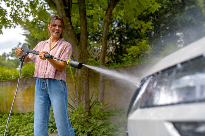 Karcher 4 Comfort Premium Home product in gebruik