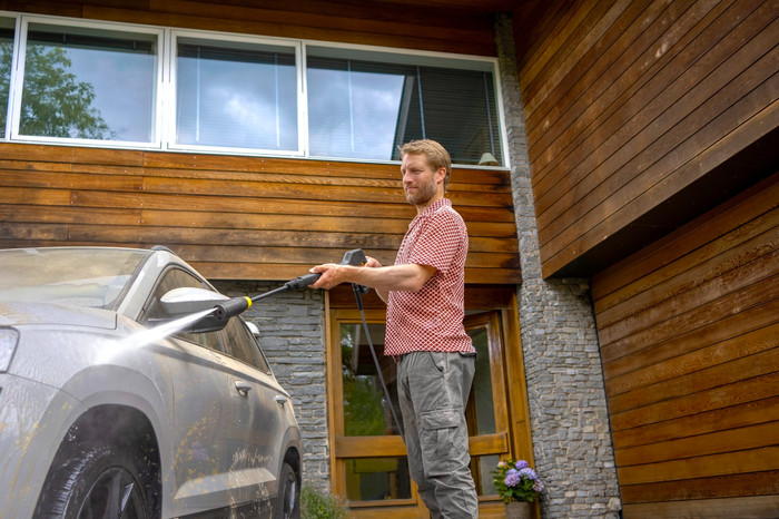 Karcher K5 Comfort Premium product in gebruik