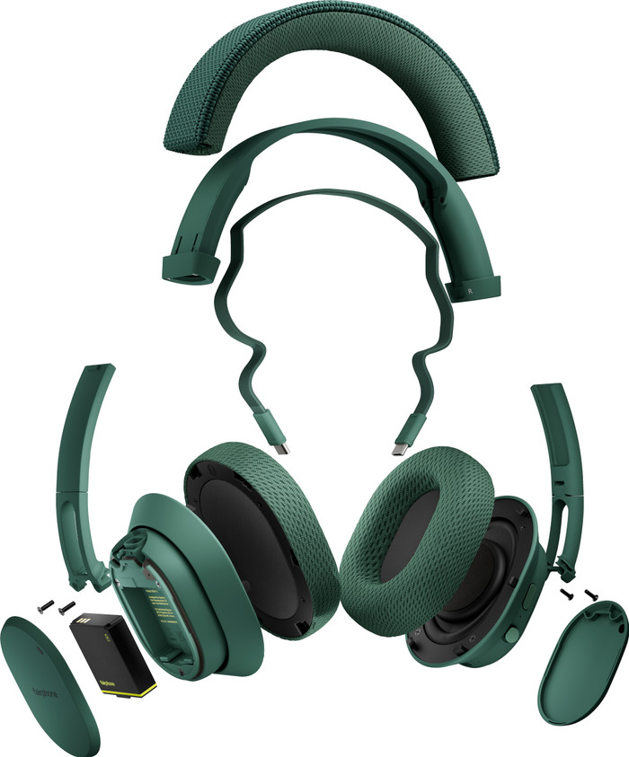 Fairphone Fairbuds XL Groen visual leverancier