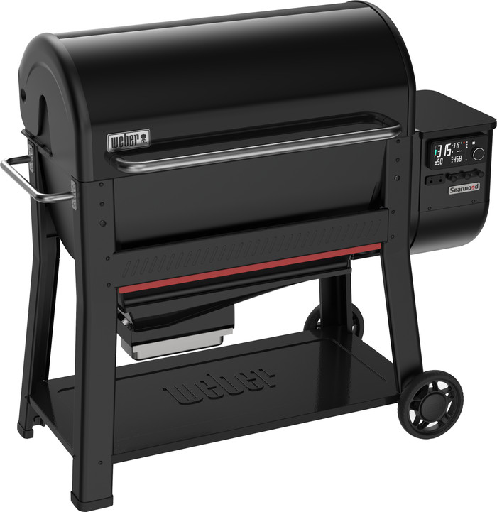 Weber Searwood XL linkerkant