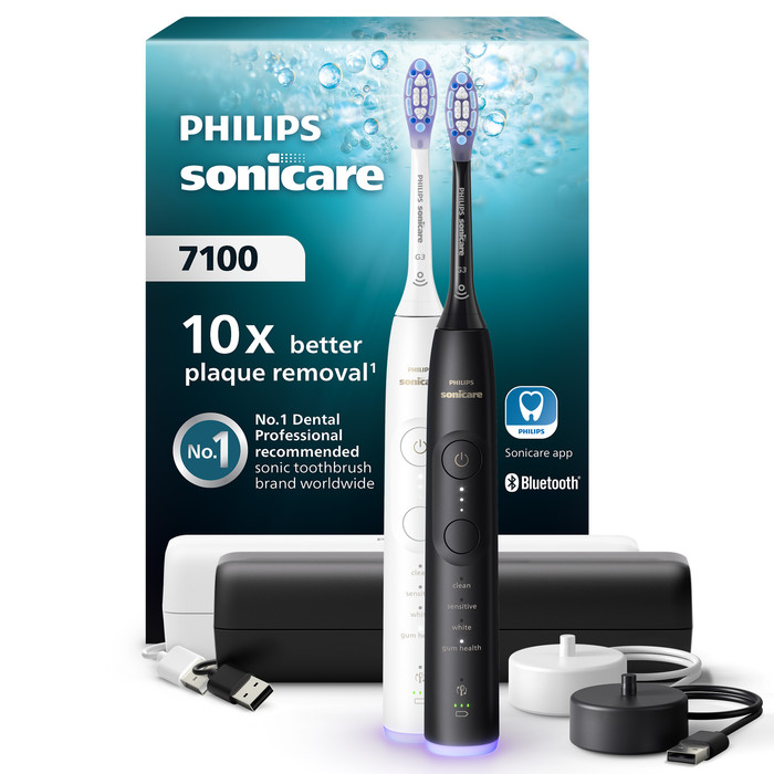 Philips Sonicare 7100 Series HX7429/02 Duo Pack packaging