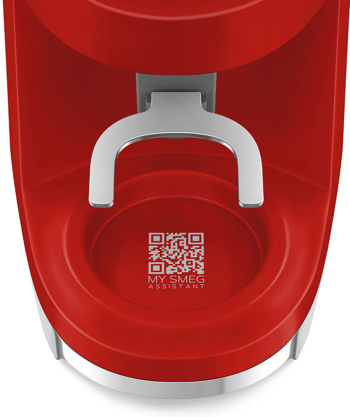 SMEG CGF03RDEU Rood detail