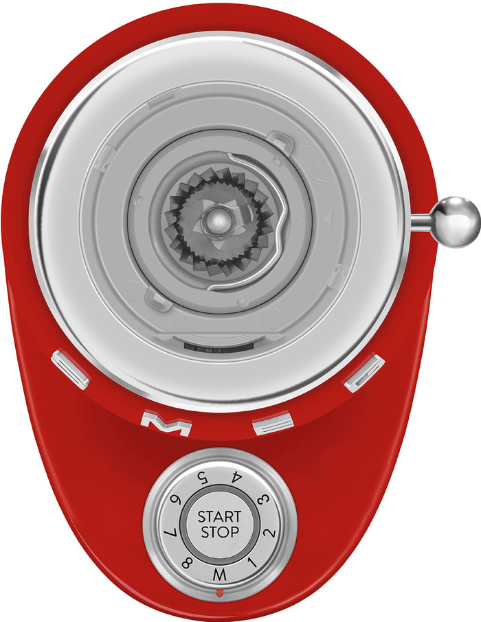 SMEG CGF03RDEU Rood detail