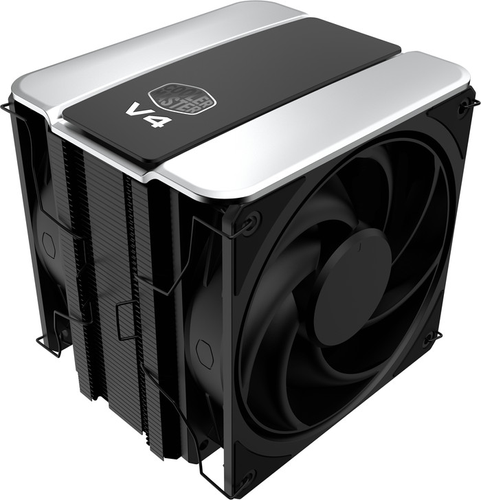 Cooler Master V4 Alpha 3DHP Zwart voorkant
