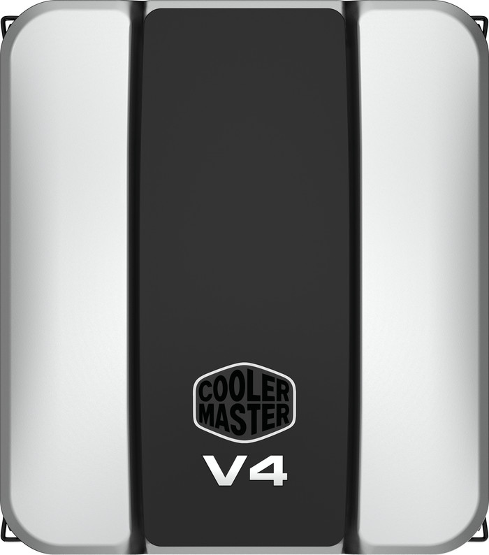 Cooler Master V4 Alpha 3DHP Zwart bovenkant