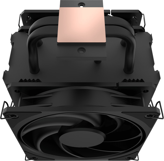 Cooler Master V4 Alpha 3DHP Zwart onderkant