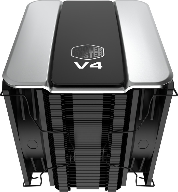 Cooler Master V4 Alpha 3DHP Zwart detail