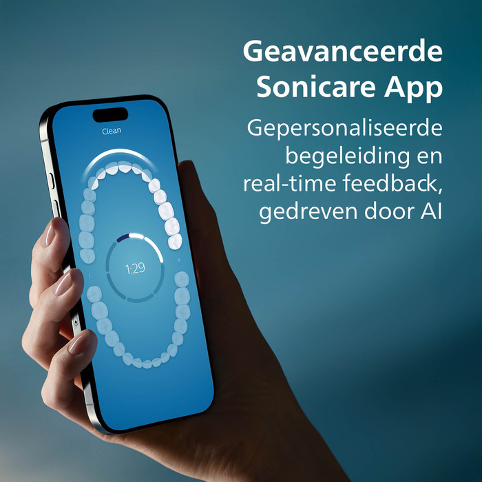 Philips Sonicare Prestige 9900 Blauw en Crème Duo Pack visual leverancier