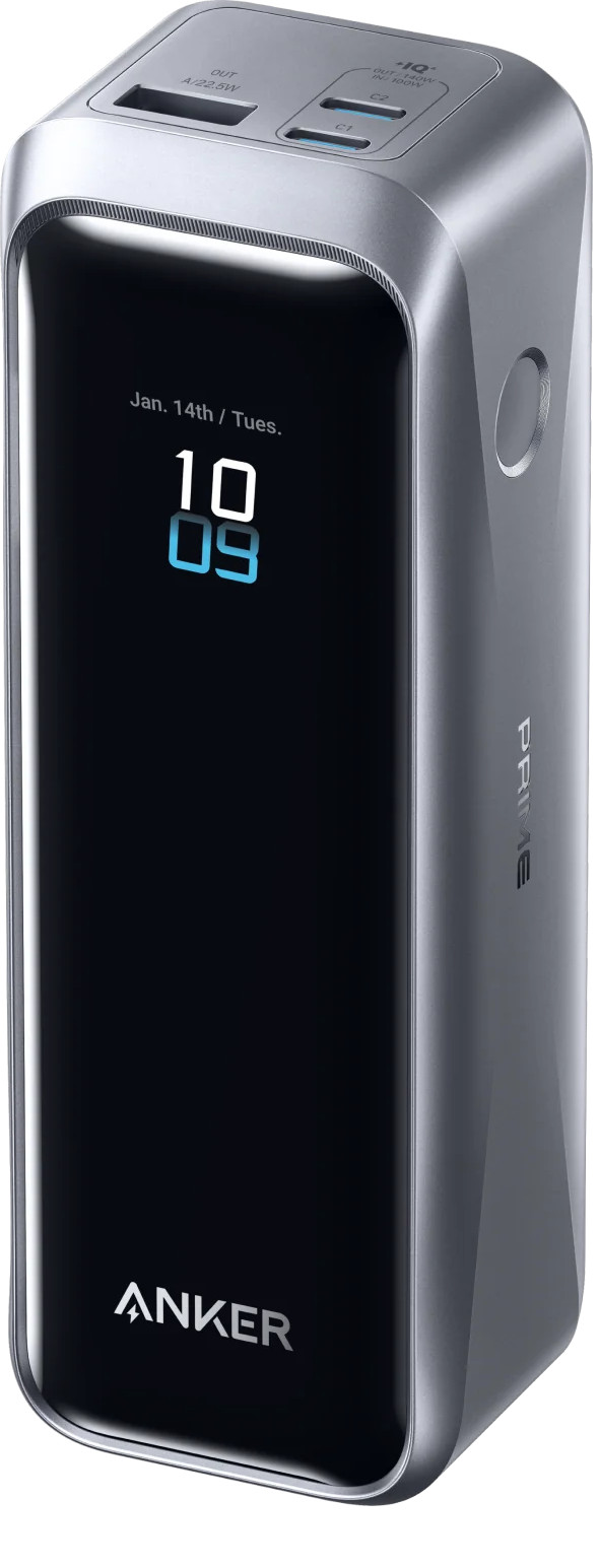 Anker Prime Powerbank 20.000 mAh met Snelladen Zwart Main Image