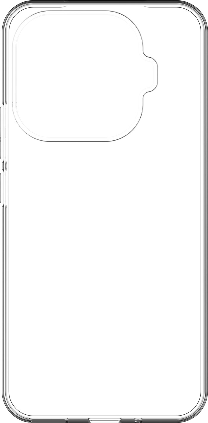 Just in Case Soft Design Xiaomi 15T Pro Back Cover Transparant voorkant