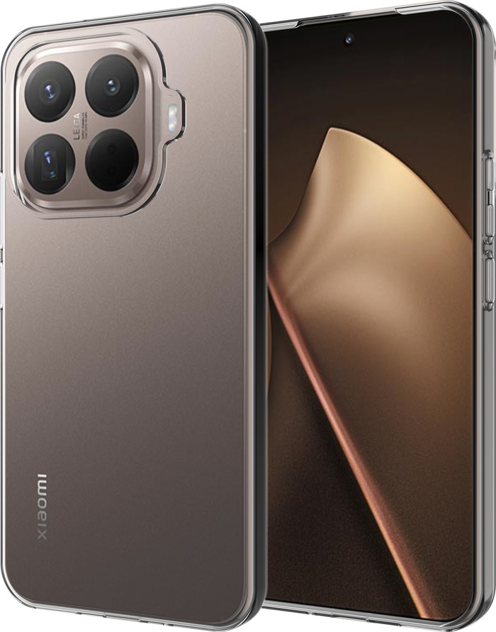 Just in Case Soft Design Xiaomi 15T Pro Back Cover Transparant voorkant