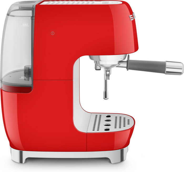 SMEG ECF03RDEU Rood linkerkant