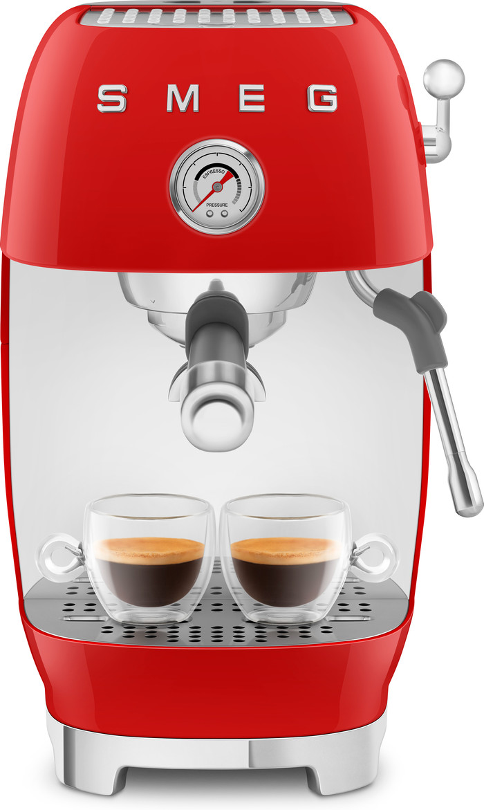 SMEG ECF03RDEU Rood voorkant