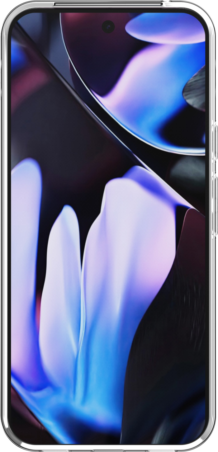 Just in Case Soft Design Google Pixel 10 Pro XL Back Cover Transparant voorkant