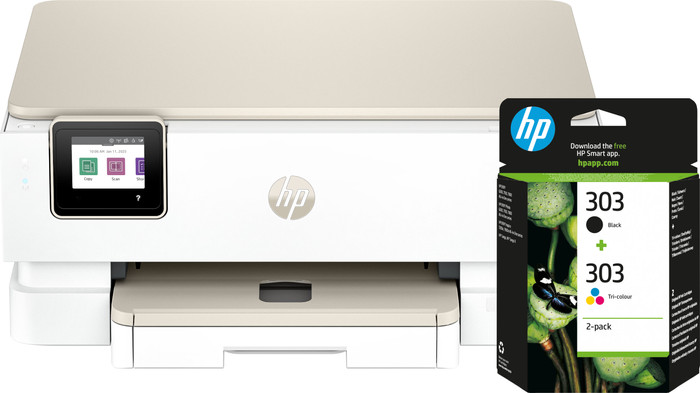 HP Envy Photo 7230 All-in-One Printer + 1 set extra cartridges Main Image