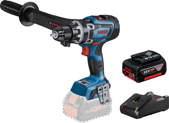Bosch Professional GSB 18V-150 C BITURBO 5,0 Ah GBA Accu Starterspakket Main Image