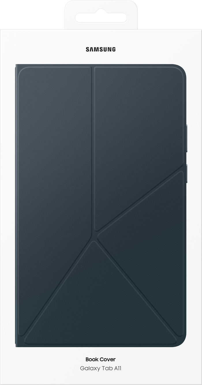 Samsung Galaxy Tab A11 Book Cover Zwart verpakking