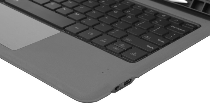 BlueBuilt Samsung Galaxy Tab A11 Plus Toetsenbord Hoes QWERTY Zwart detail