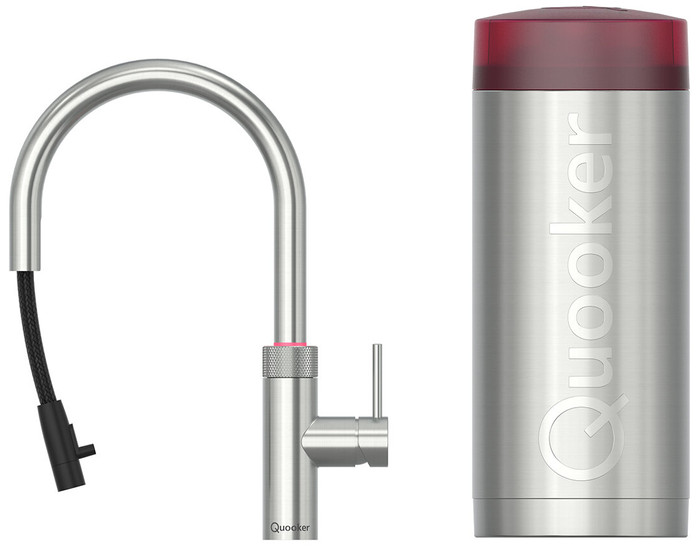 Quooker COMBI + Quooker Flex Round RVS Main Image